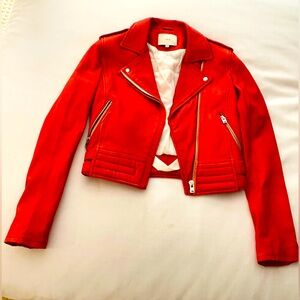 IRO leather lamb skin Jacket - size 38 (like new)